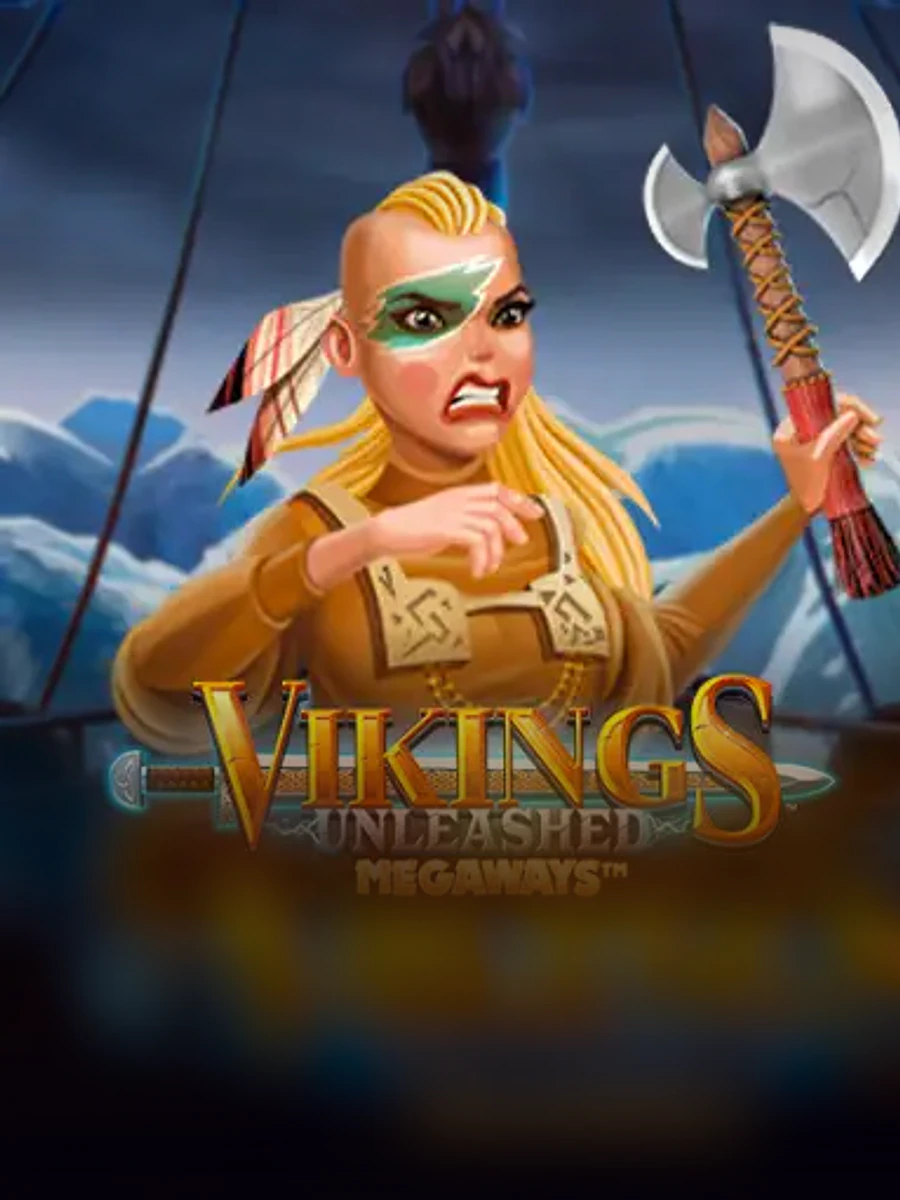 Vikings Unleashed Megaways slot game artwork