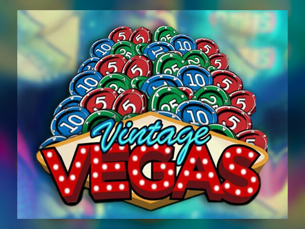 Vintage Vegas slot game artwork
