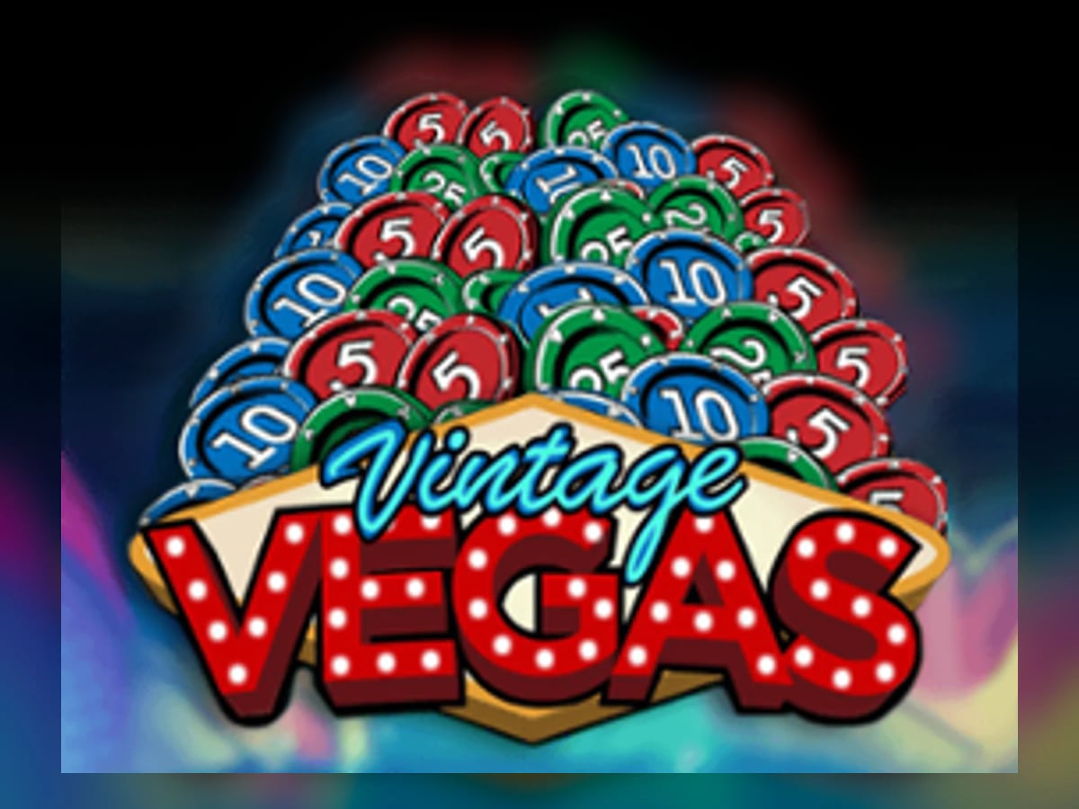 Vintage Vegas slot game artwork