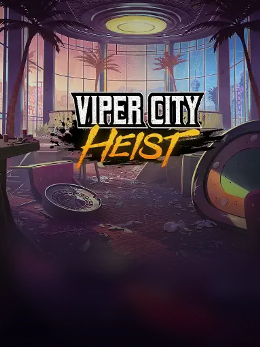 Viper City Heist slot game artwork