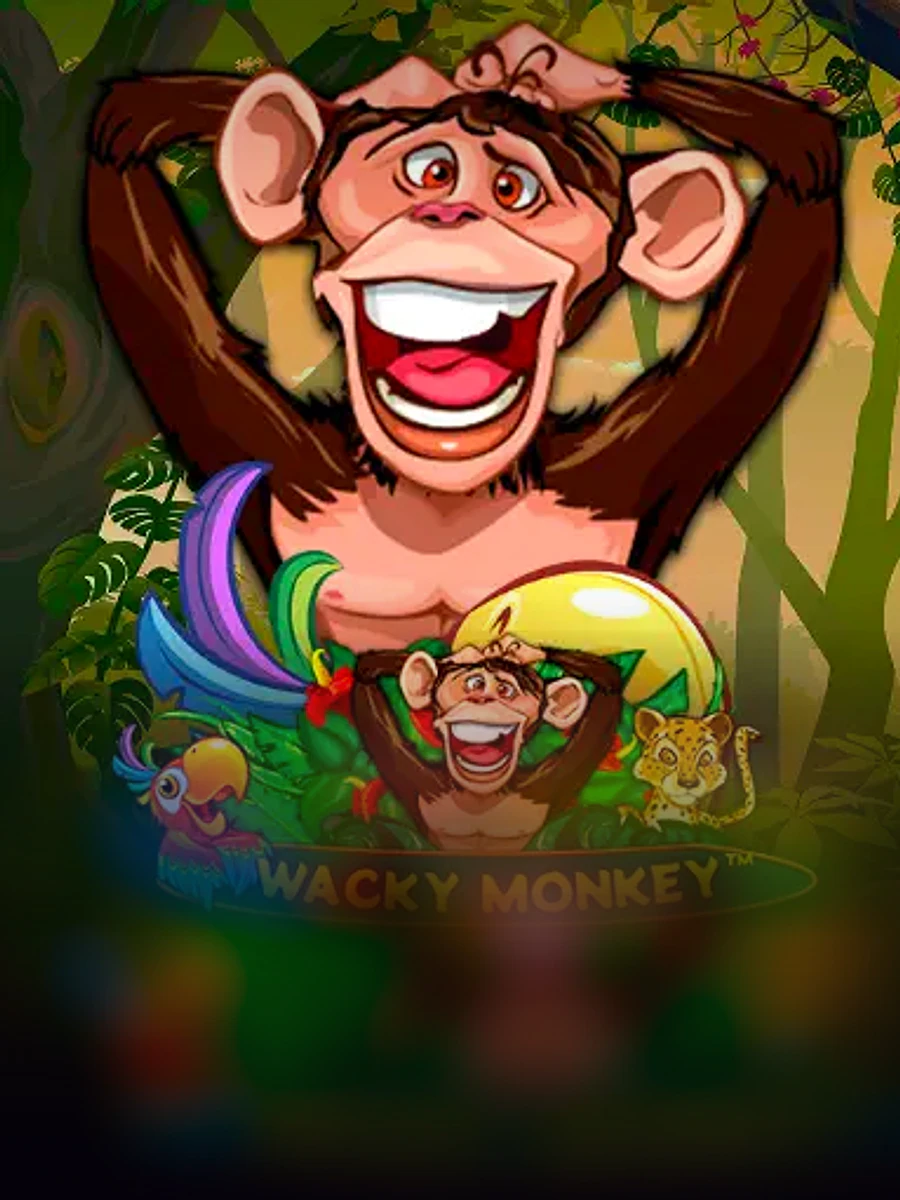 Wacky Monkey slot game artwork