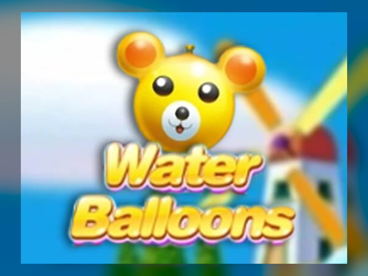Water Balloons slot game artwork