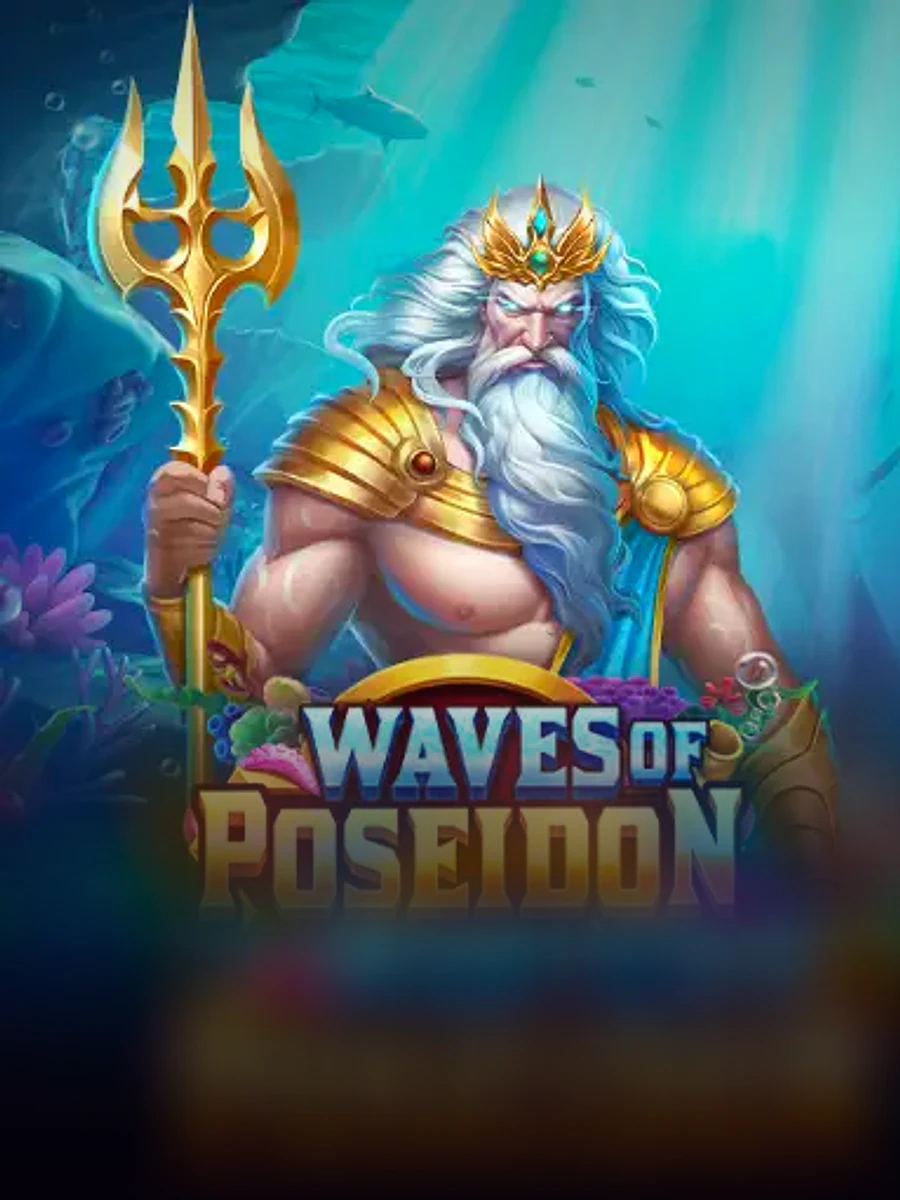 Waves Of Poseidon slot game artwork