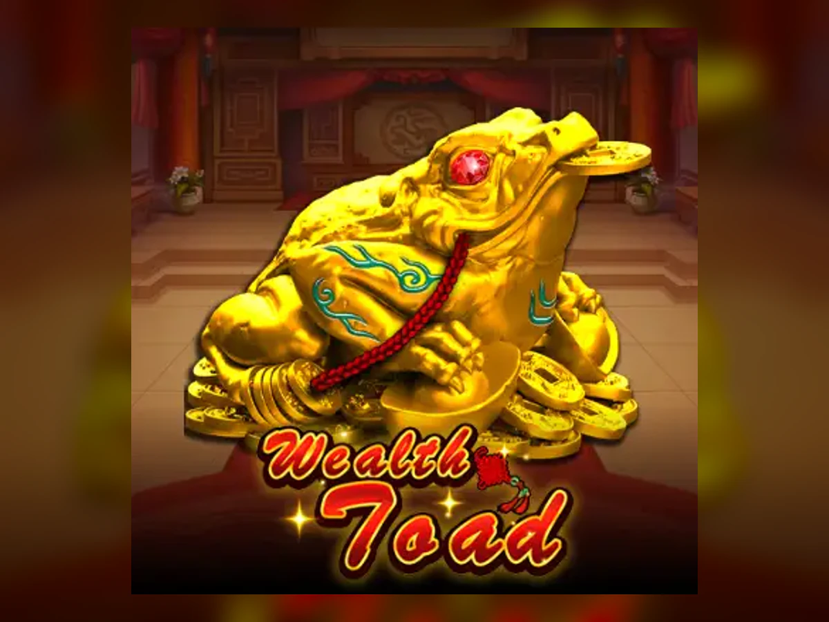 Wealth Toad slot game artwork