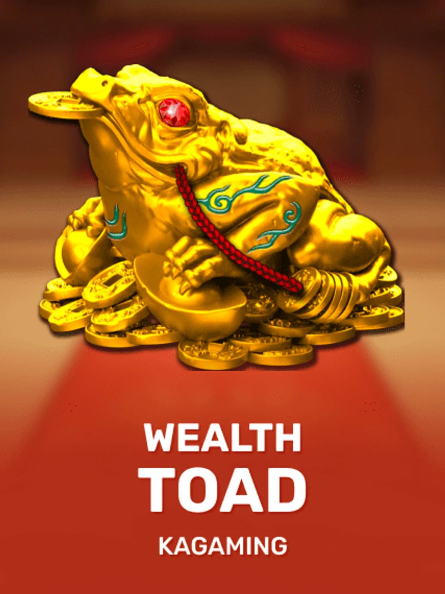 Wealth Toad slot game artwork