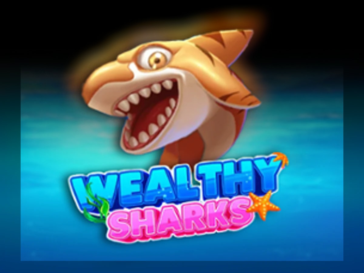 Wealthy Sharks slot game artwork