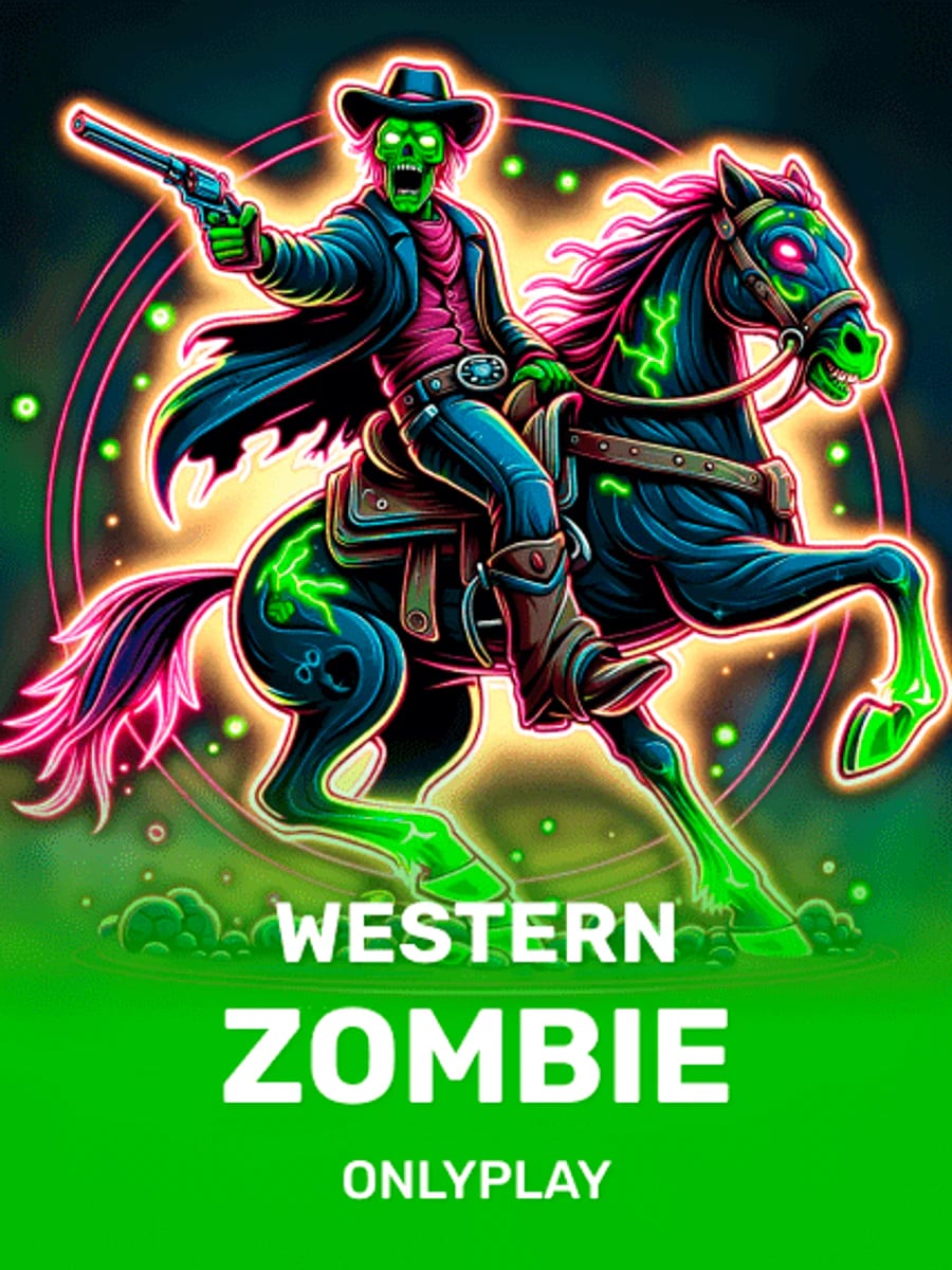 Western Zombie slot game artwork