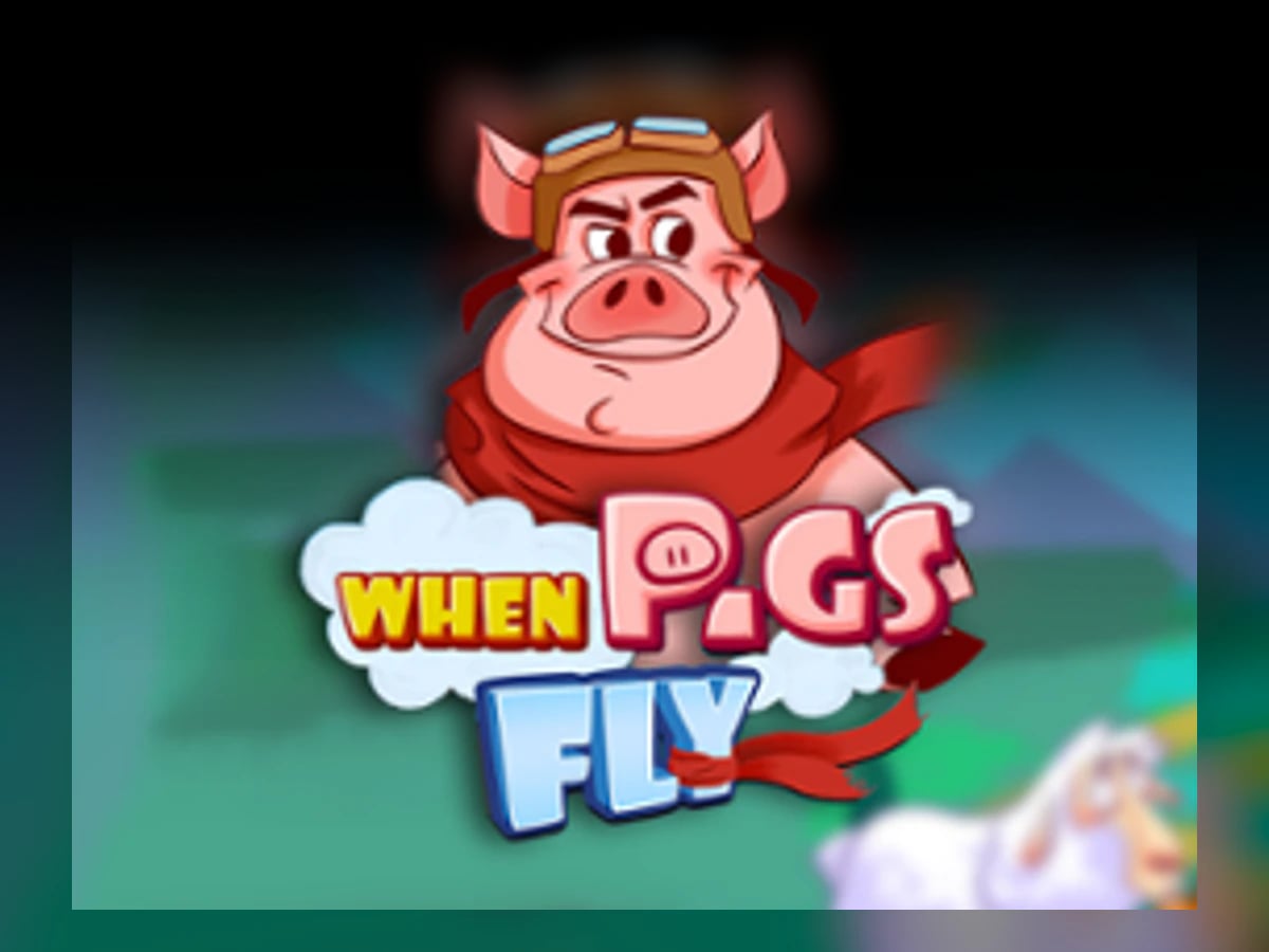 When Pigs Fly slot game artwork