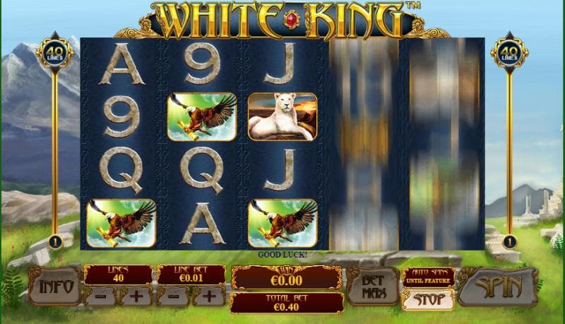 White King slot game artwork
