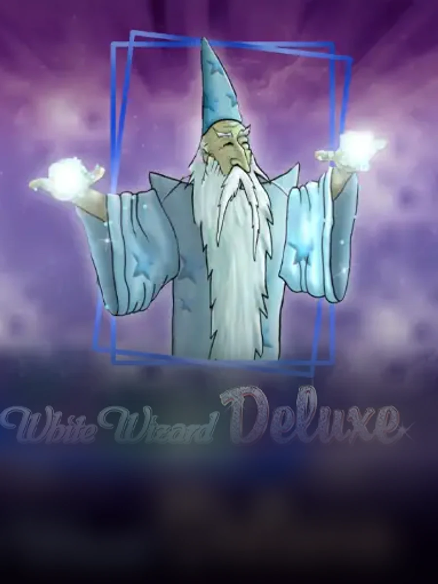 White Wizard Deluxe slot game artwork