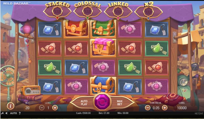 Wild Bazaar slot game artwork