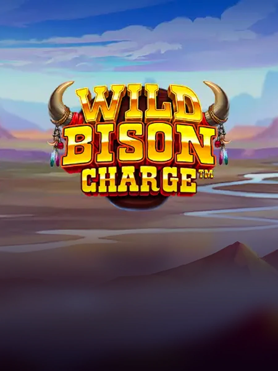 Wild Bison Charge slot game artwork