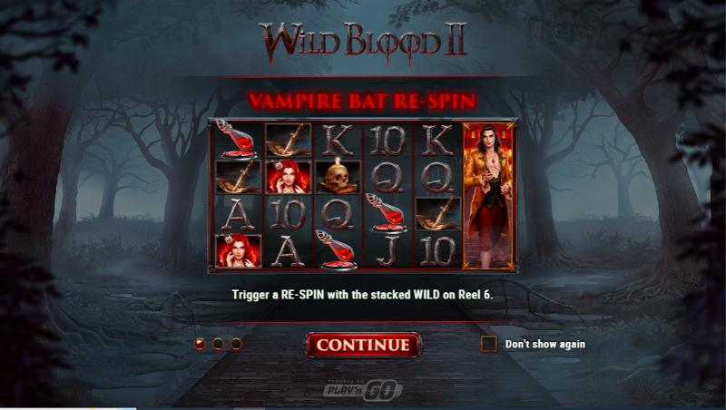 Wild Blood 2 slot game artwork