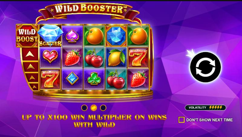 Wild Booster slot game artwork