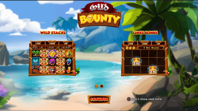 Wild Bounty slot game artwork