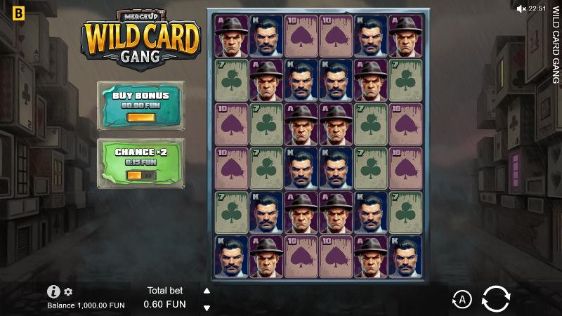 Wild Card Gang slot game artwork