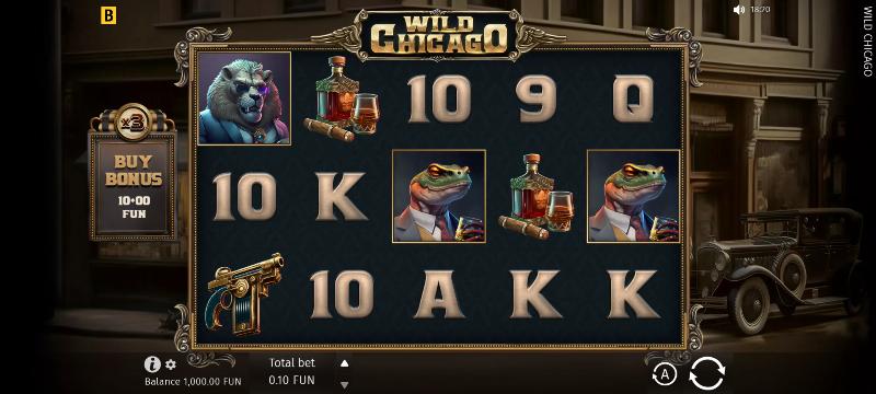 Wild Chicago slot game artwork