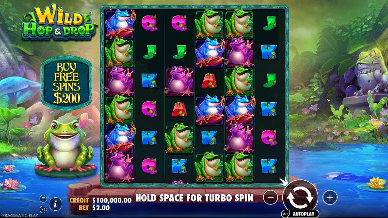 Wild Hop & Drop slot game artwork