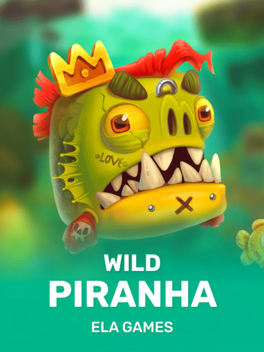 Wild Piranha slot game artwork