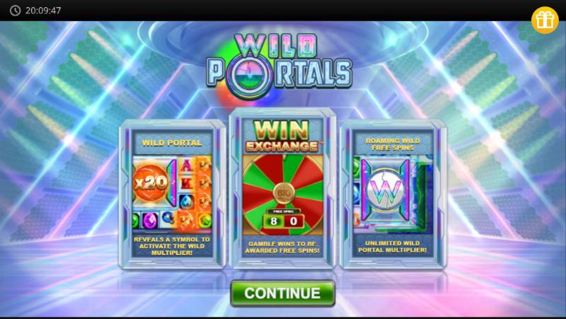 Wild Portals Megaways slot game artwork