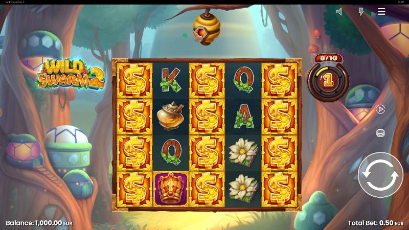 Wild Swarm 2 slot game artwork