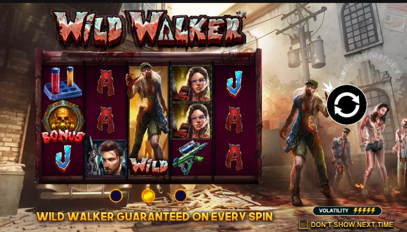Wild Walker slot game artwork