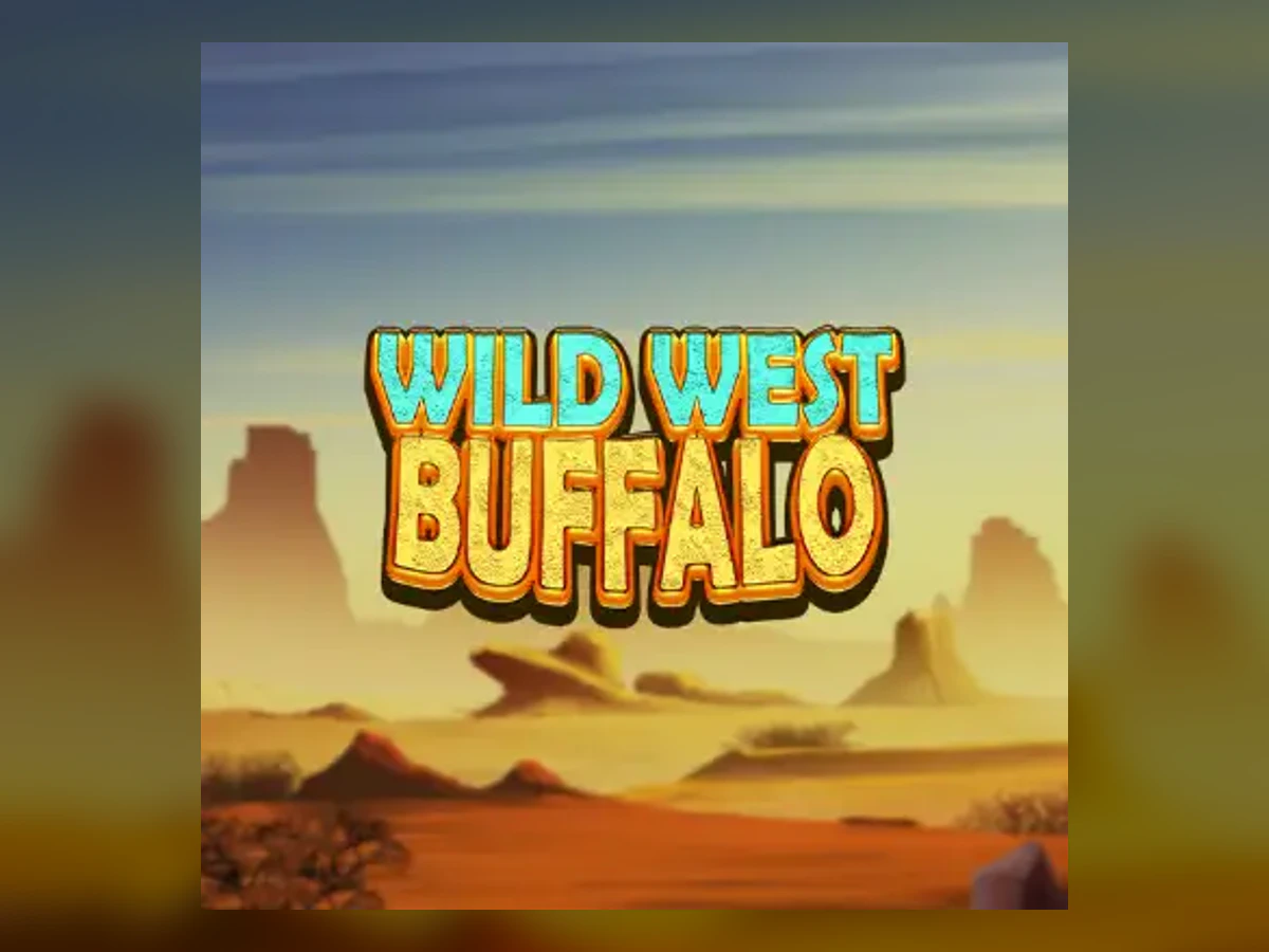 Wild West Buffalo slot game artwork