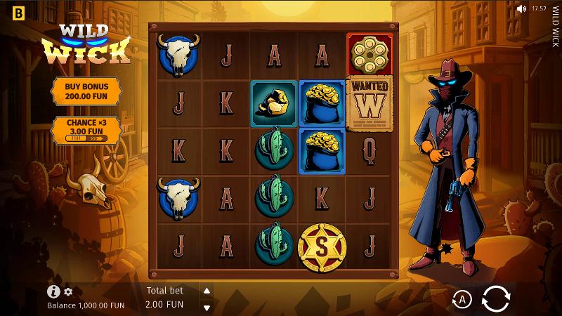 Wild Wick slot game artwork