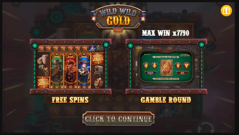 Wild Wild Gold slot game artwork