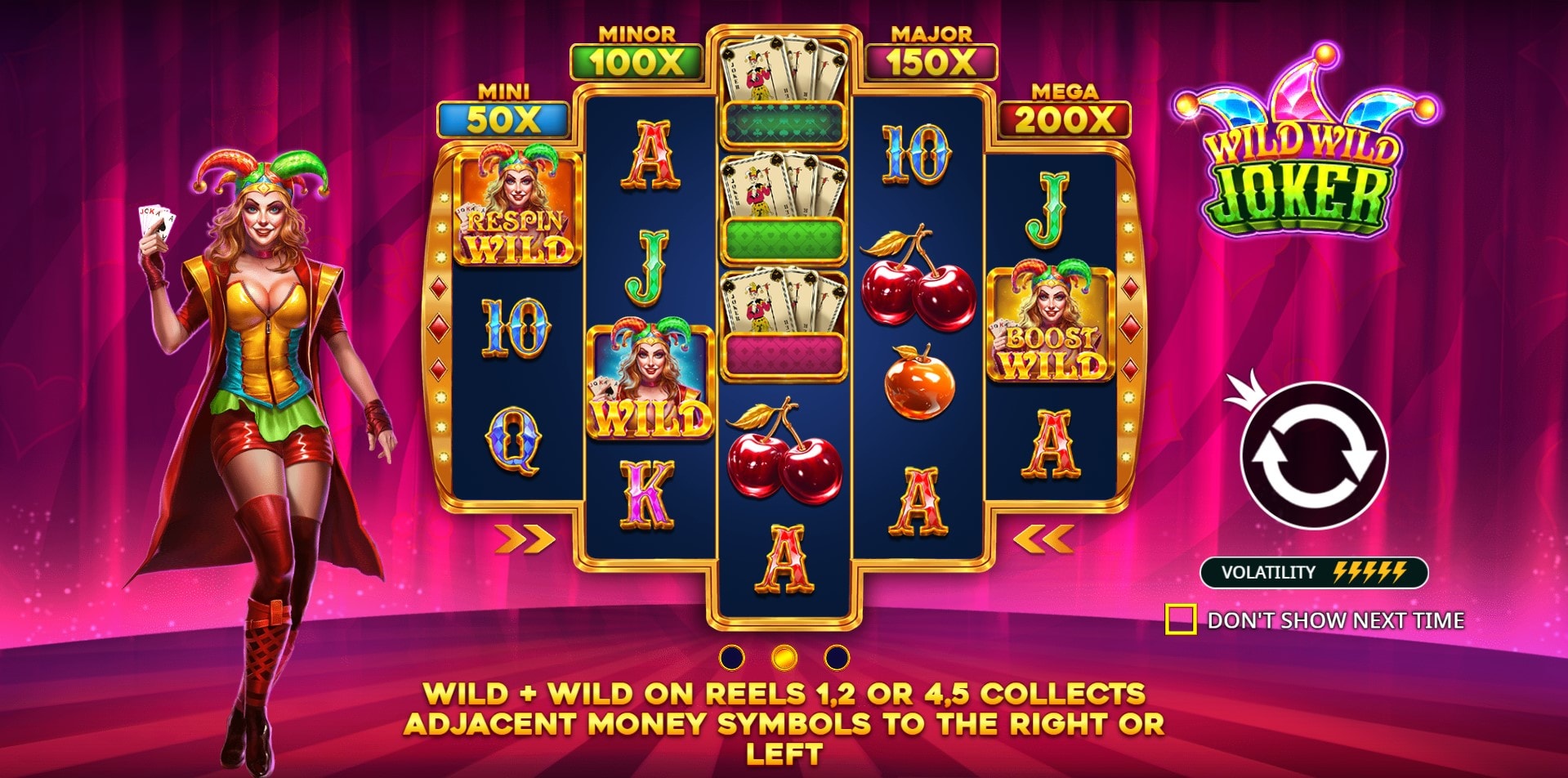 Wild Wild Joker slot game artwork
