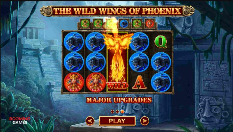 Wild Wings Of Phoenix slot game artwork