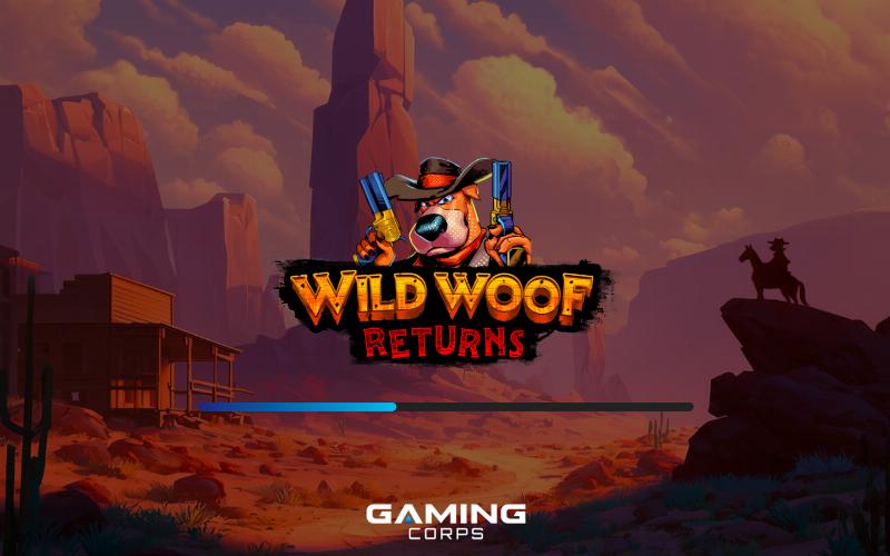 Wild Woof Returns slot game artwork