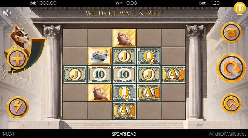 Wilds Of Wall Street slot game artwork