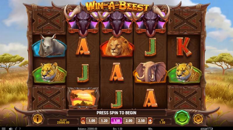 Win A Beest slot game artwork