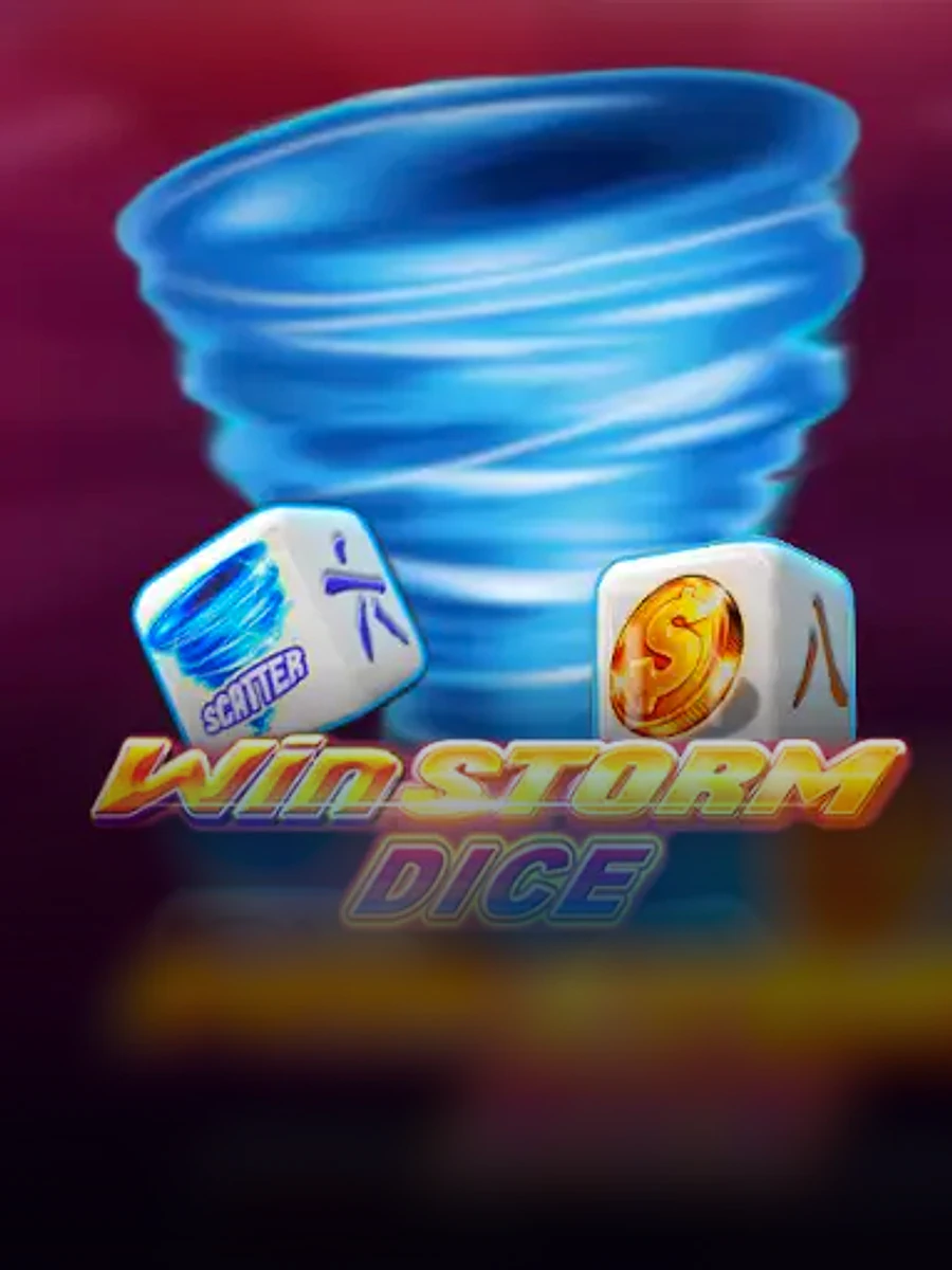 Win Storm Dice slot game artwork
