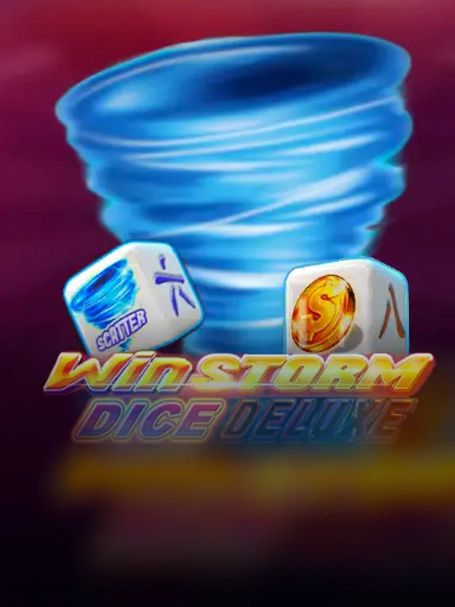 Win Storm Dice DELUXE slot game artwork