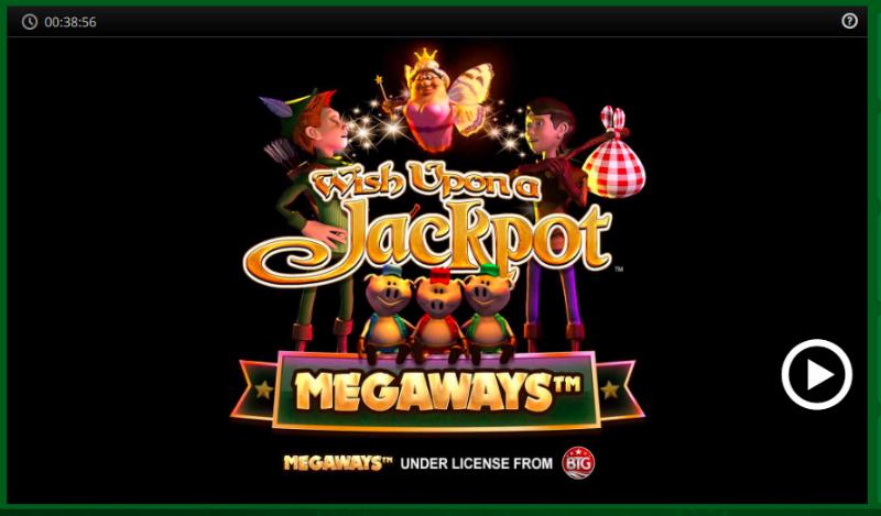 Wish Upon A Jackpot Megaways slot game artwork