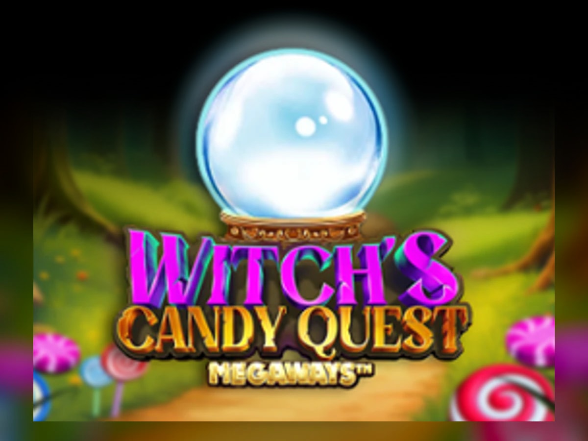 Witch's Candy Quest Megaways slot game artwork