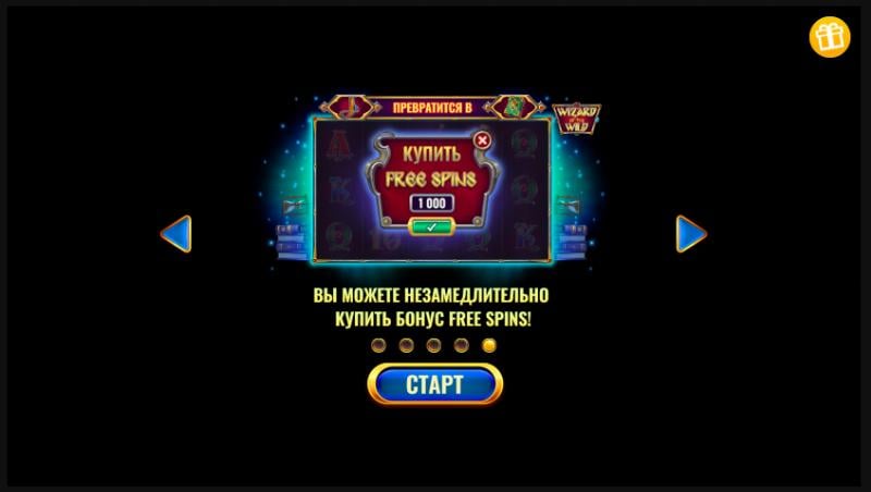 Wizard Of The Wild slot game artwork