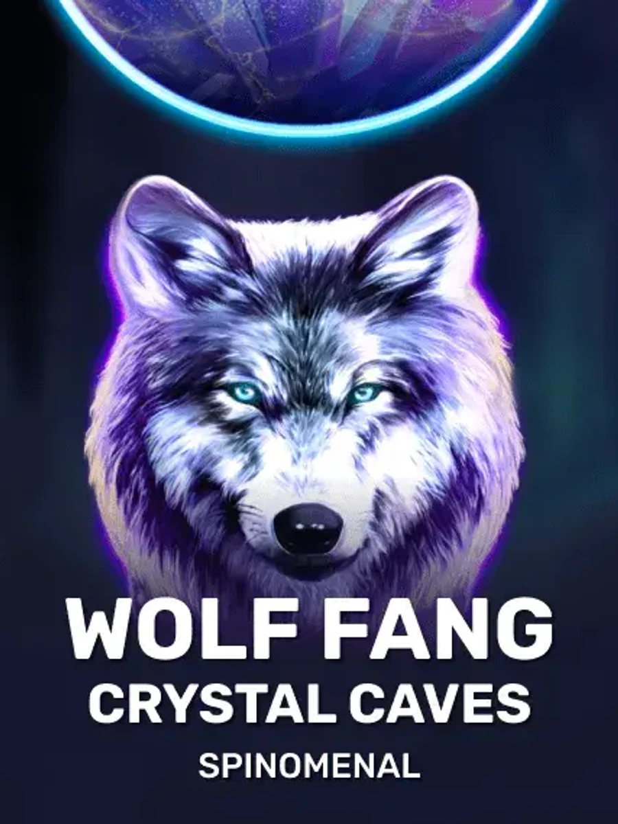 Wolf Fang - Crystal Caves slot game artwork
