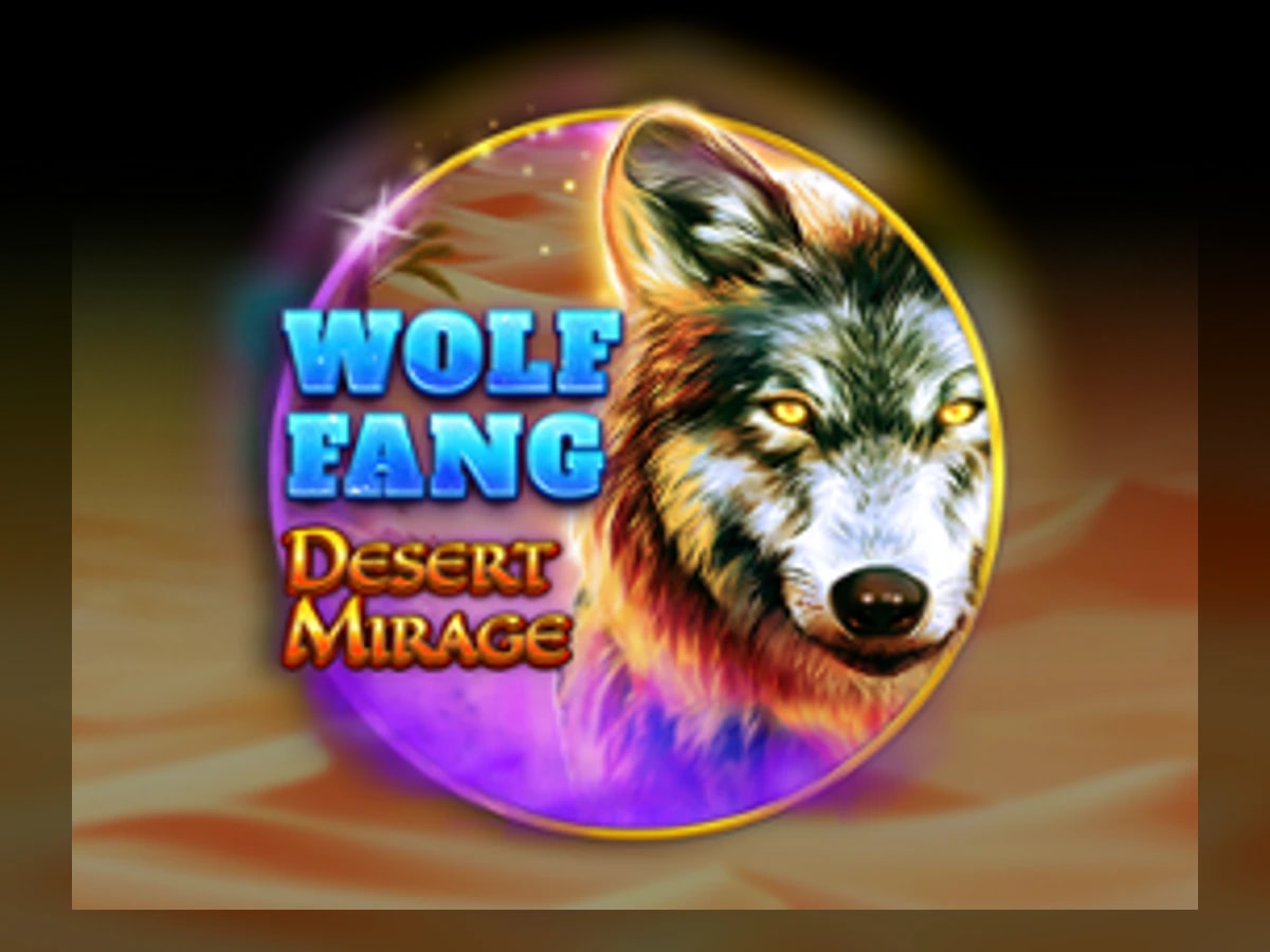 Wolf Fang - Desert Mirage slot game artwork