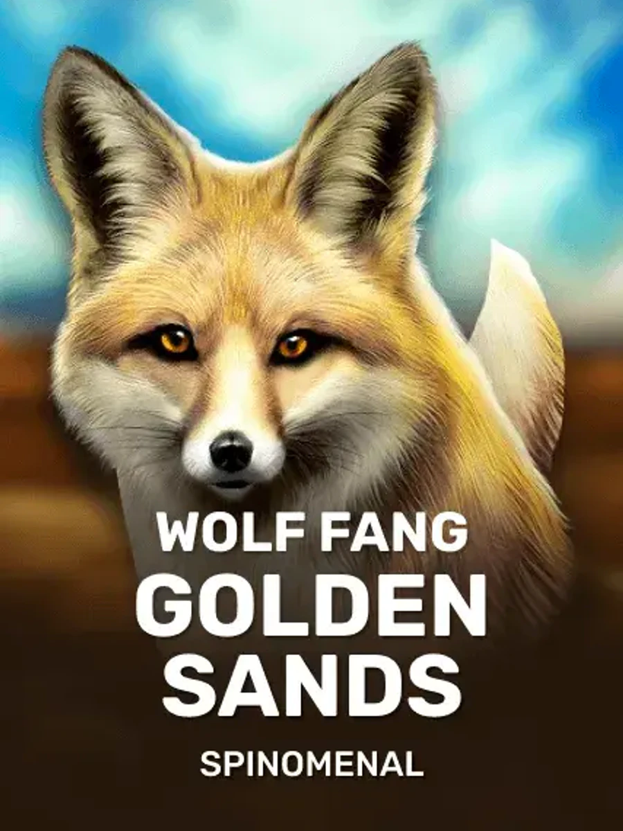Wolf Fang - Golden Sands slot game artwork