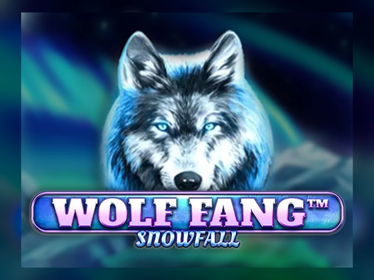 Wolf Fang Snowfall slot game artwork