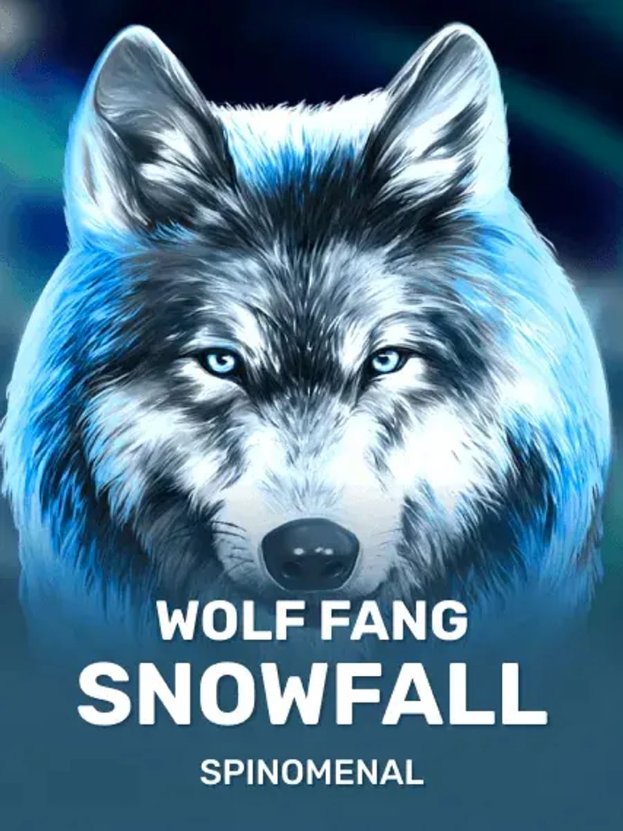 Wolf Fang Snowfall slot game artwork