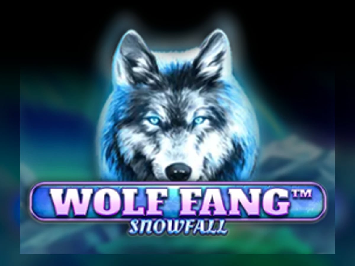 Wolf Fang Snowfall slot game artwork