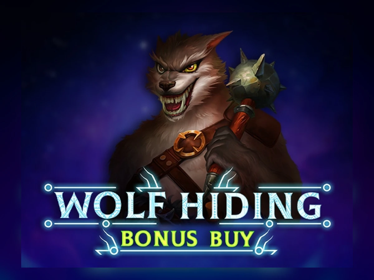 Wolf Hiding: Bonus Buy slot game artwork
