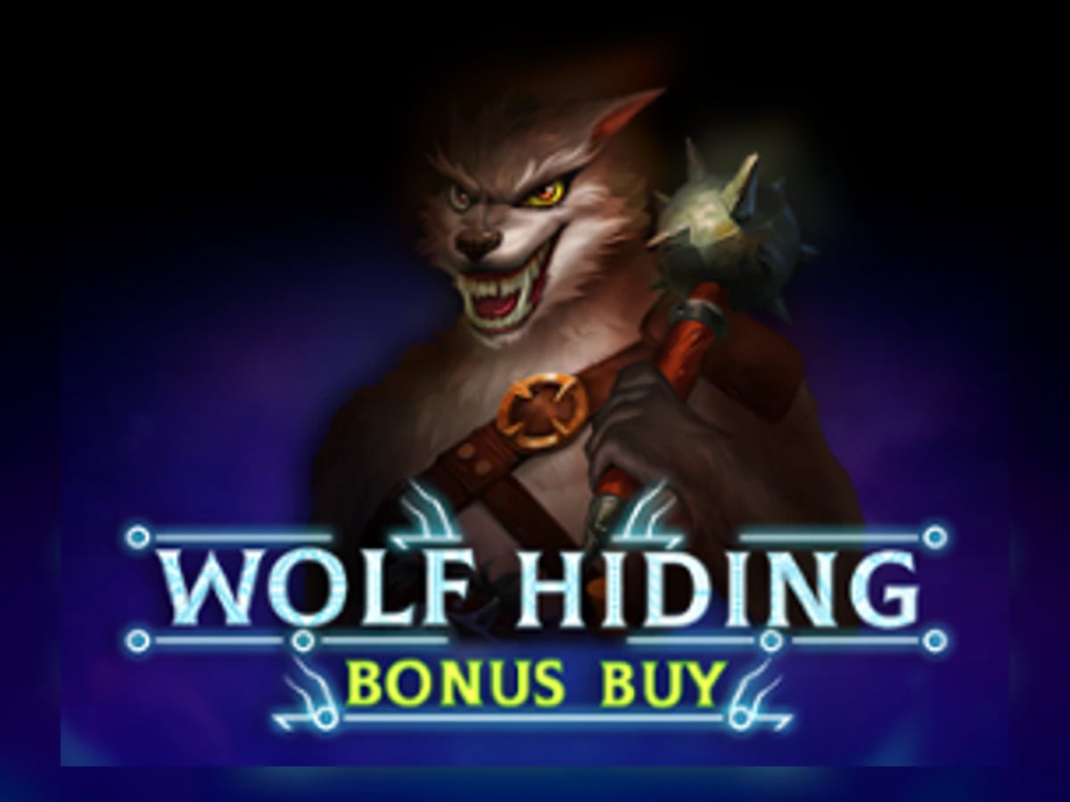 Wolf Hiding: Bonus Buy slot game artwork