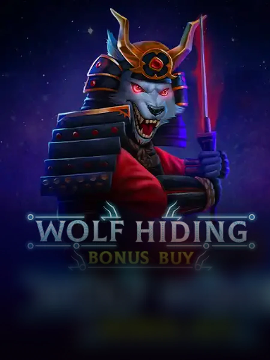 Wolf Hiding: Bonus Buy slot game artwork