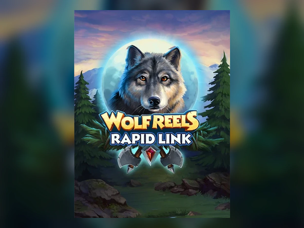 Wolf Reels: Rapid Link slot game artwork
