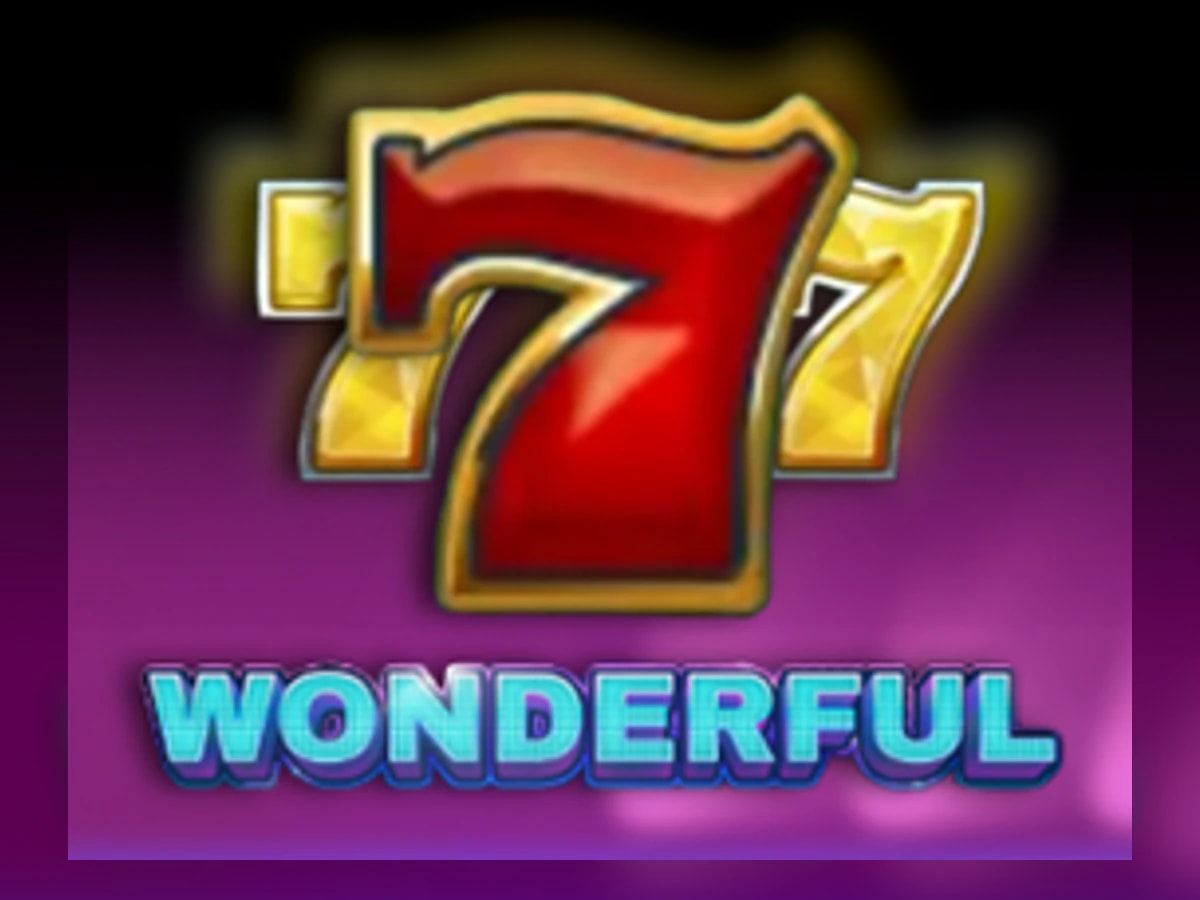 Wonderful 7s slot game artwork
